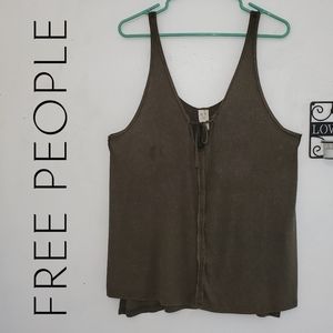 Free People We The Free Scarlett Tie-Front Tank Top